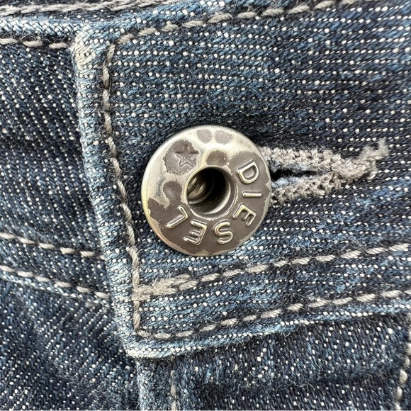 Diesel Industry Zatiny Regular Bootcut Jeans Dark Wash 100% Cotton 36x32 GUC - Picture 6 of 14